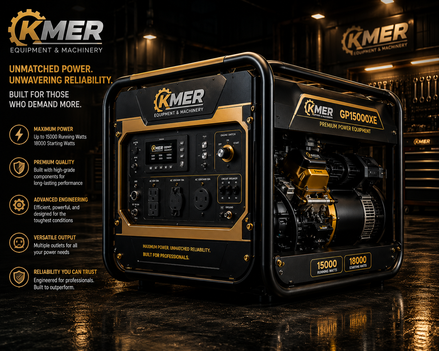 Home power equipment
